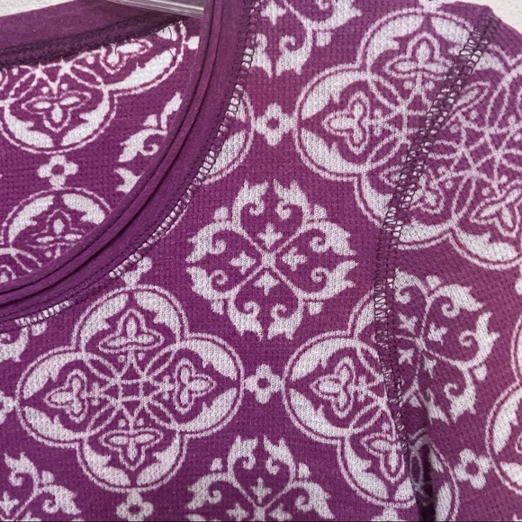 Purple paisley long sleeve - Picture 5 of 7